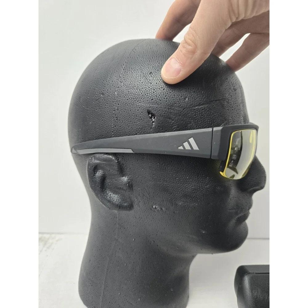 Adidas‎ Glasses Frame Retego a376 05 61 15  Angular half Rim Sports black